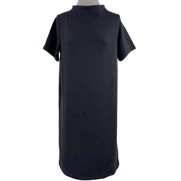 NEW Arc’Teryx Laina Dress Black Heather Relaxed Fit Knit Shift Minimalist Size S - Picture 1 of 10